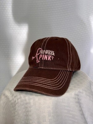TETWP Brown And Pink Hat