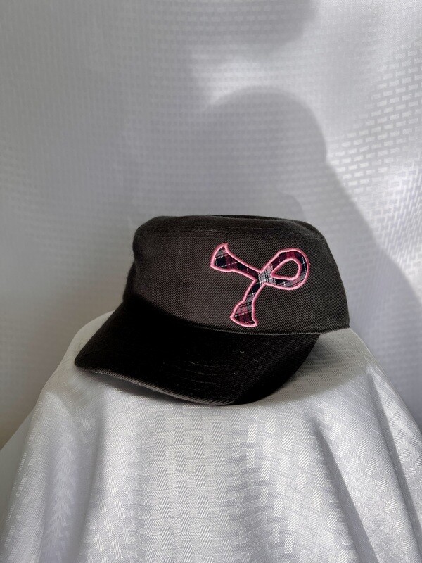 TETWP Plaid Ribbon Hat