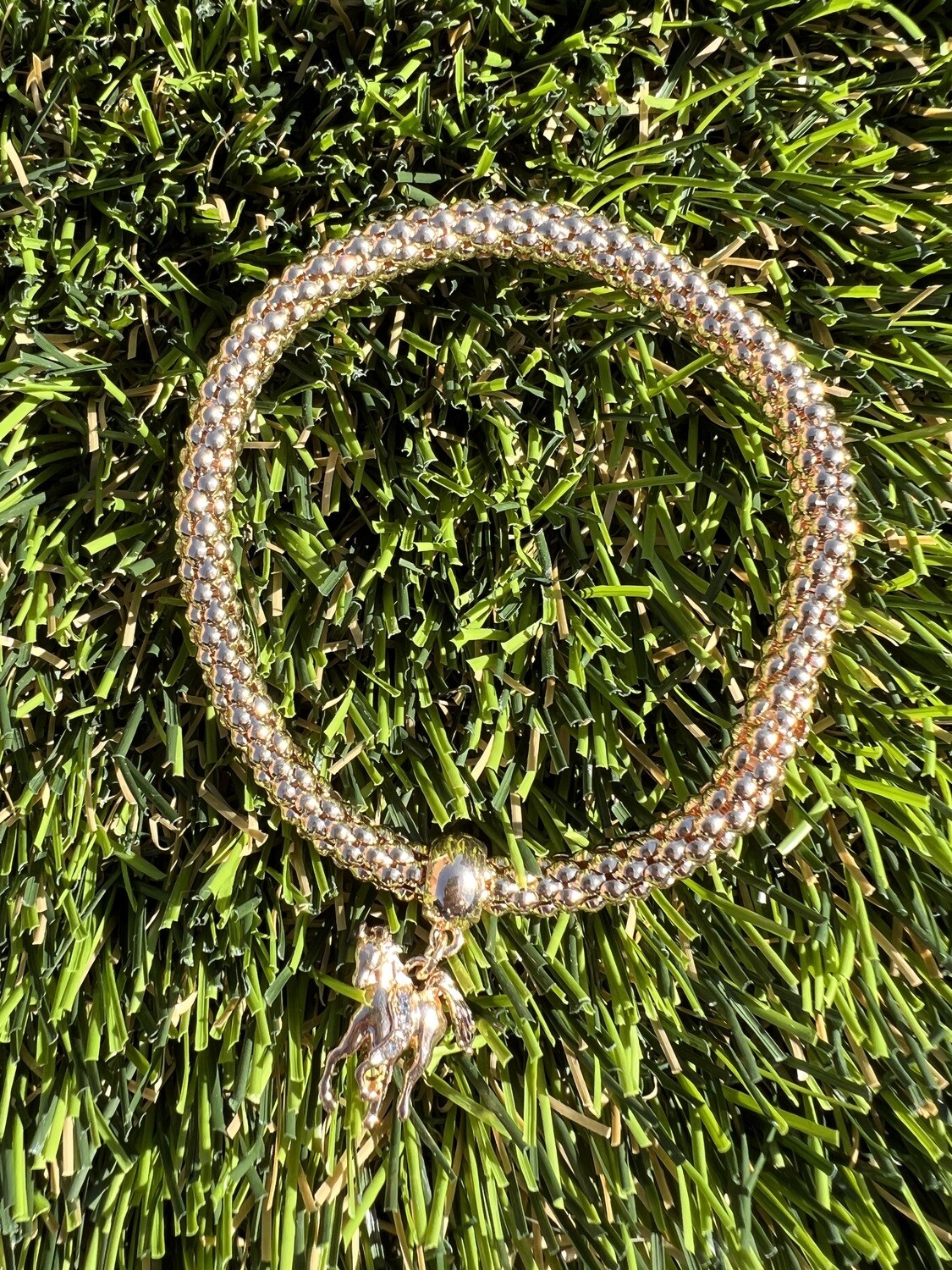 Gold Horse Bracelet