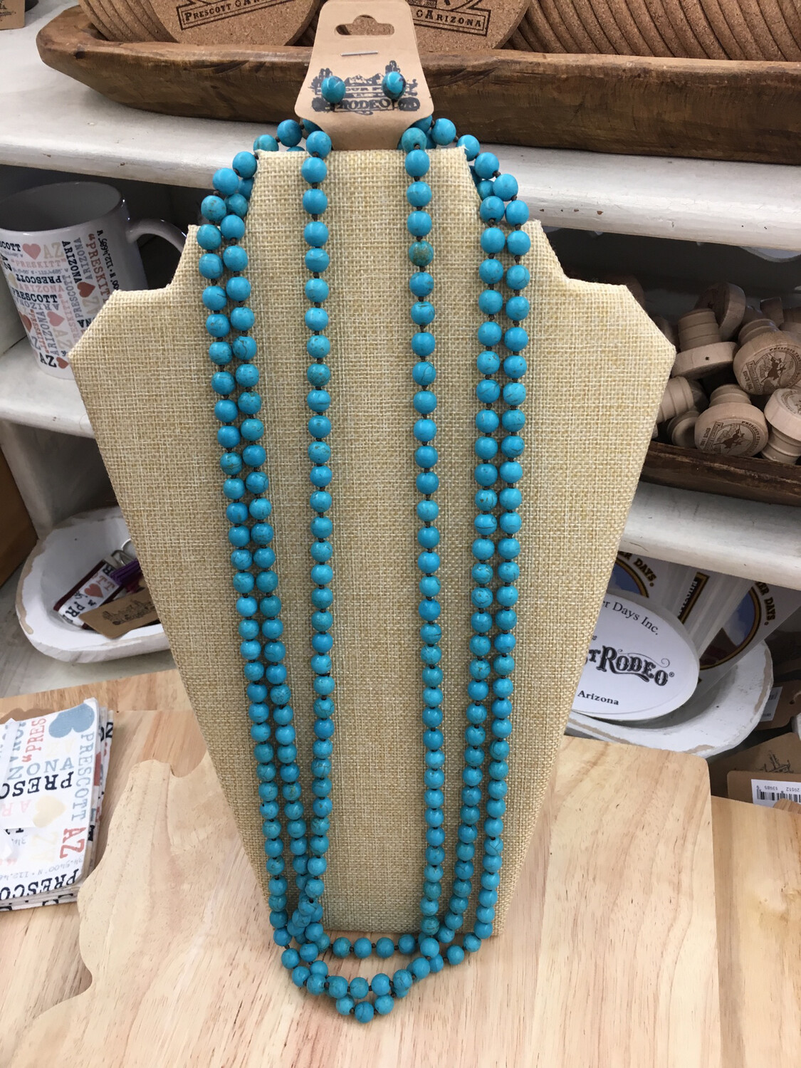 Turquoise Bead Strand Set
