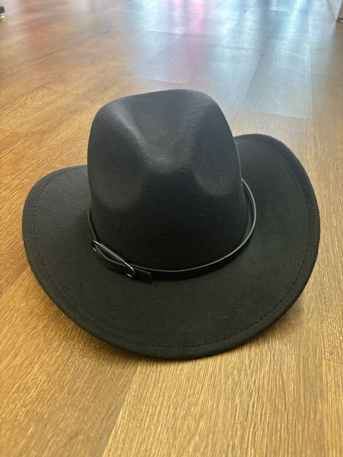 Black Felt Hat
