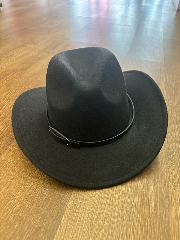 Black Felt Hat