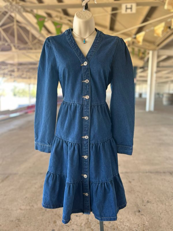 Long Denim Dress