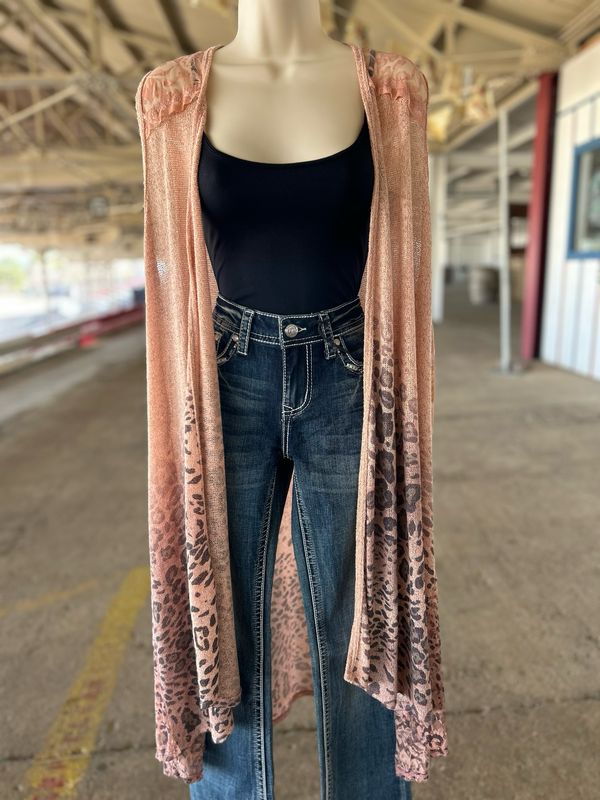 Peach Animal Vest
