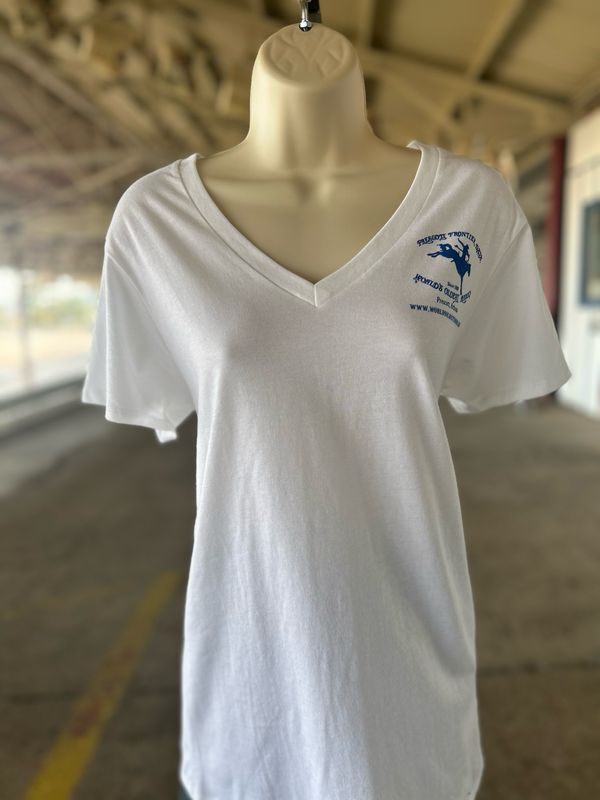 Blue Logo V Neck