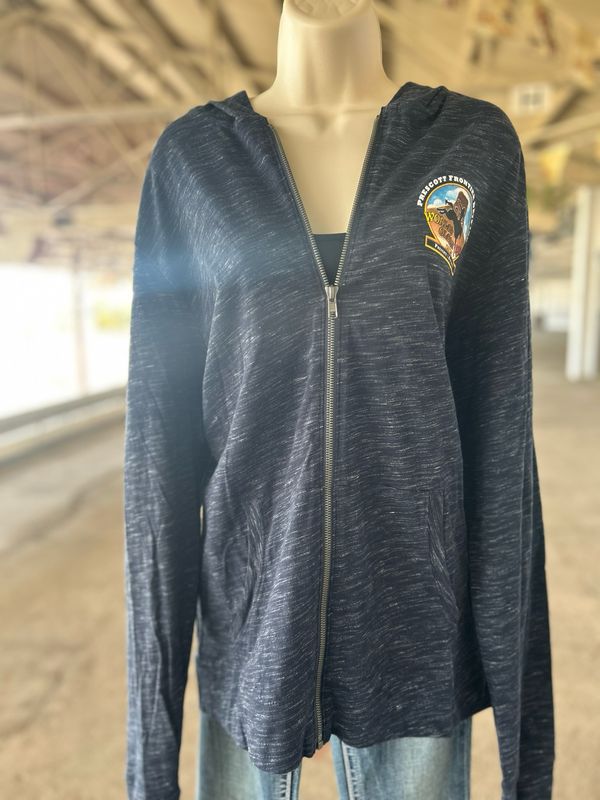 Navy Full Zip Sweatshirt