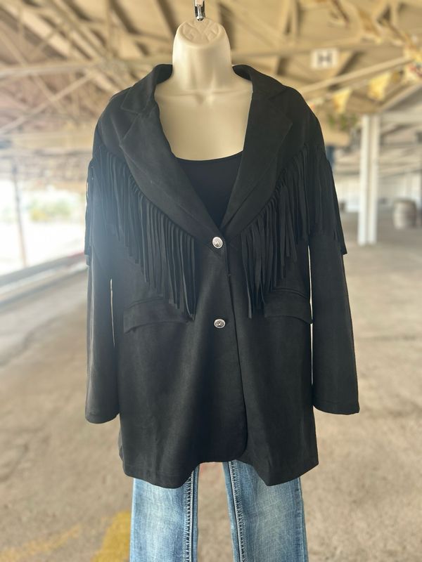 Fringe Suit Jacket