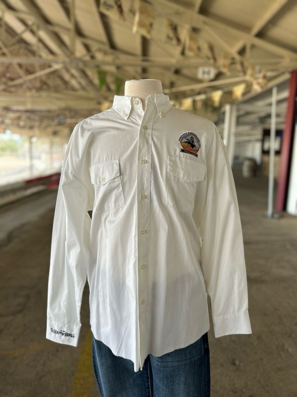PFD Mens White Wrangler Shirt