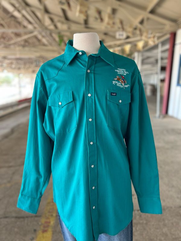 WOR Mens Teal Wrangler