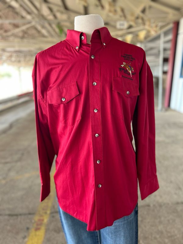 WOR Mens Red Wrangler Shirt