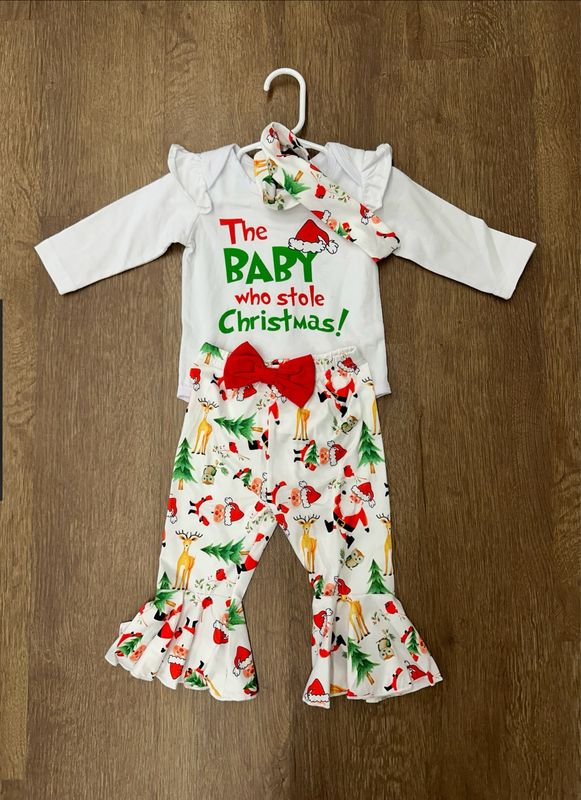 Baby Girl Christmas Outfit