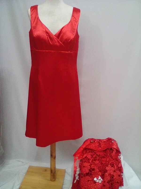 Vestido Razo Rojo
