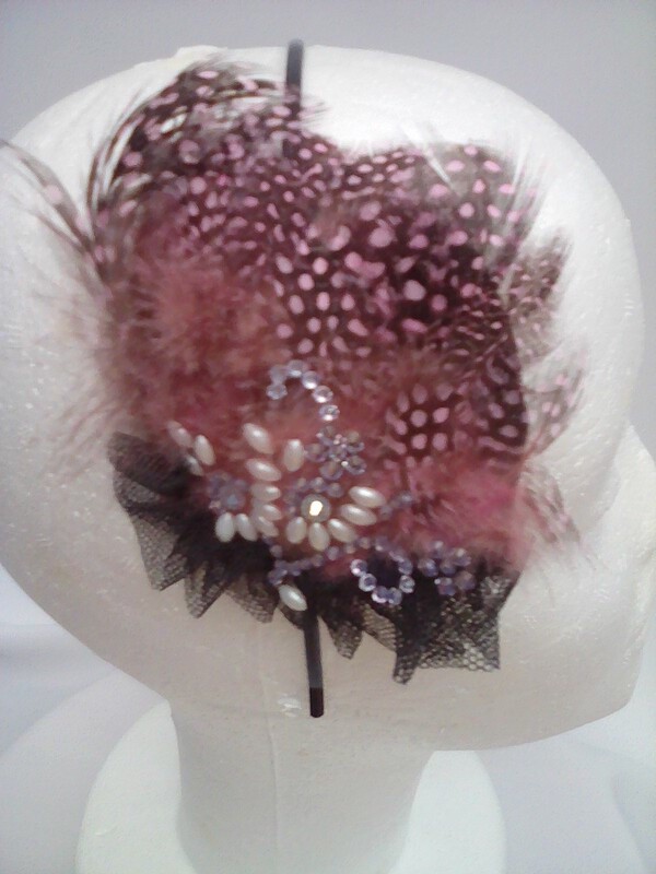 Diadema rosa