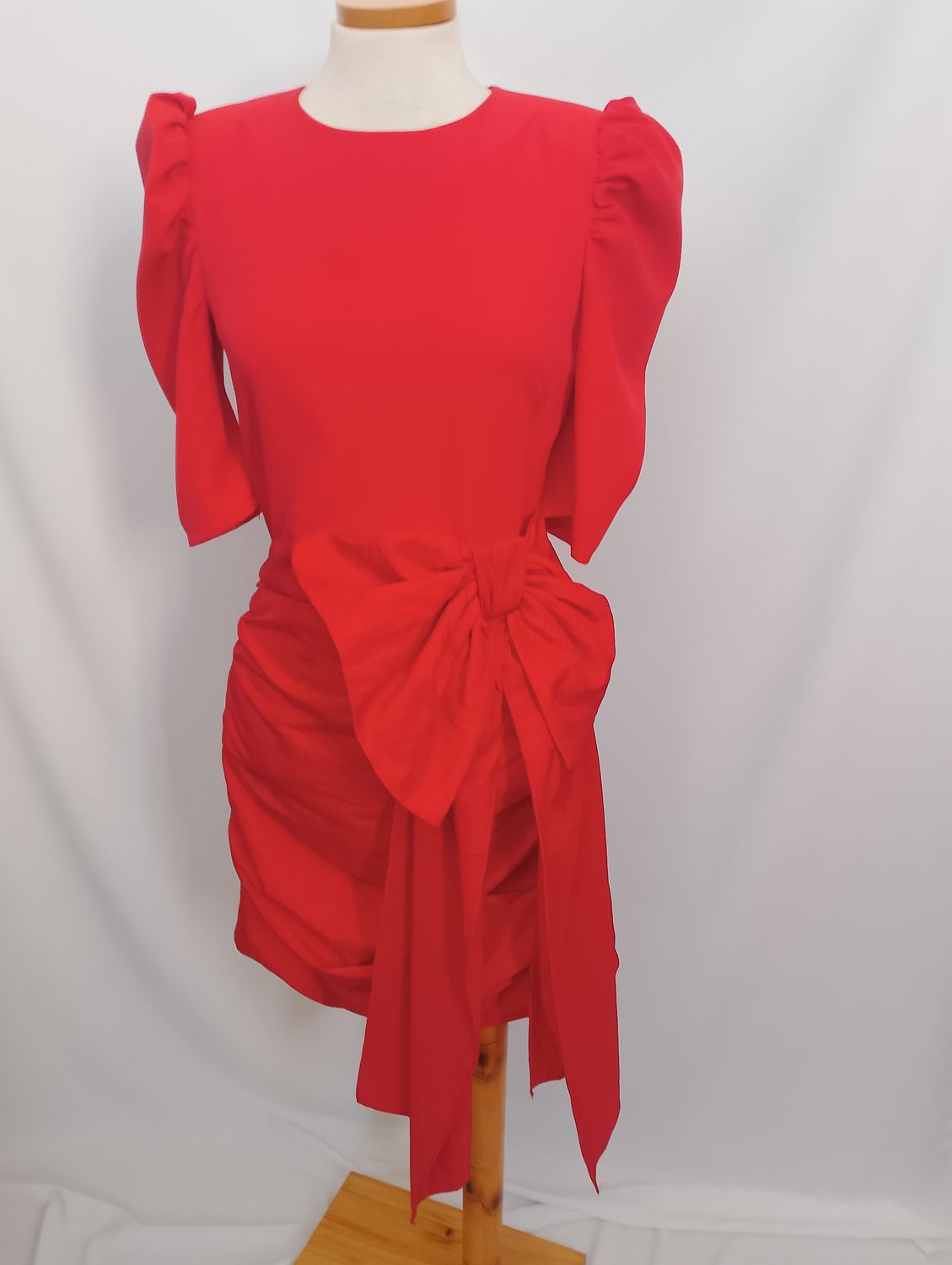 vestido lazo