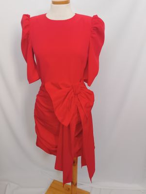 vestido lazo