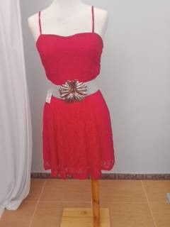 vestido encaje