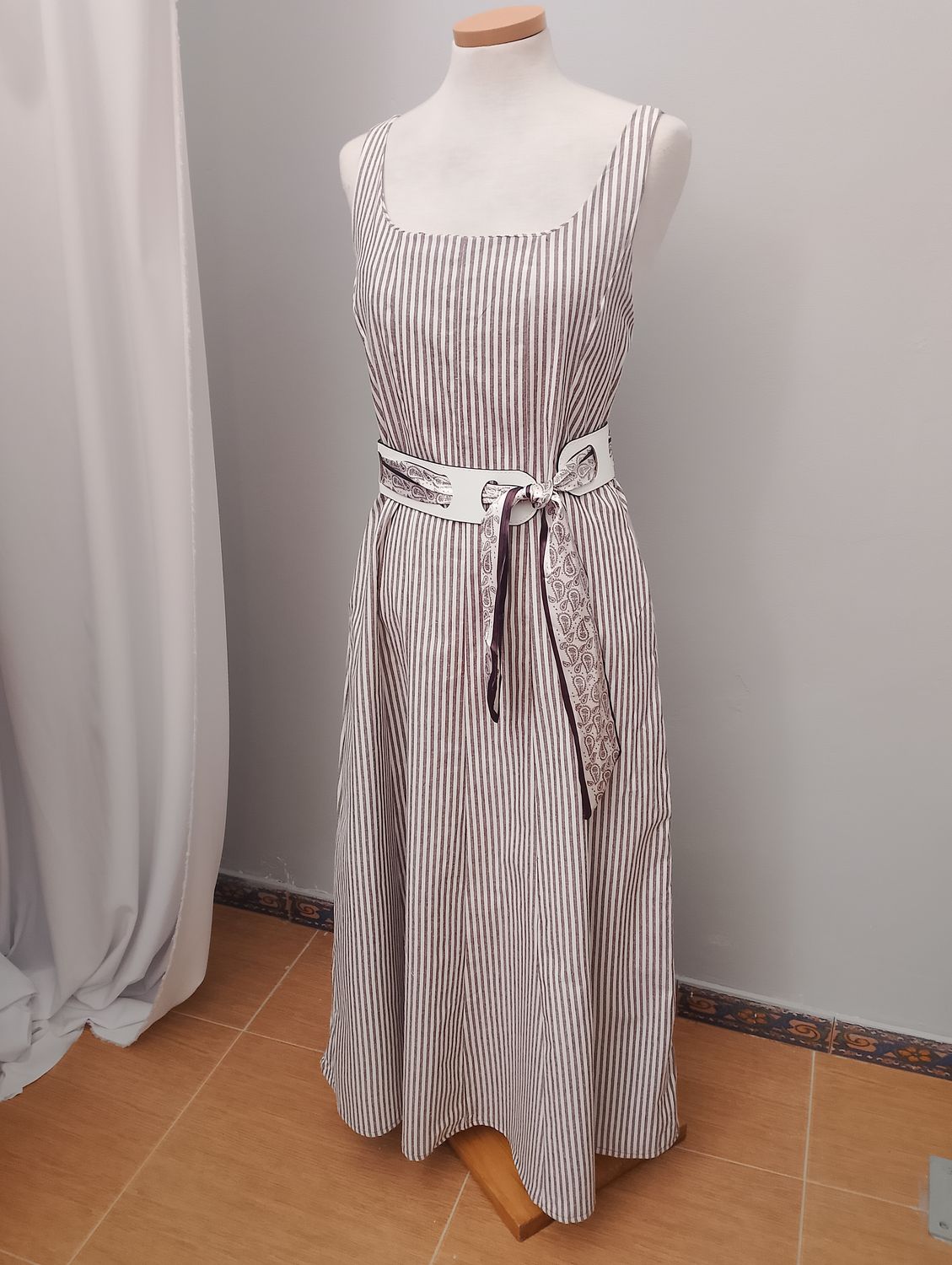 vestido rayas