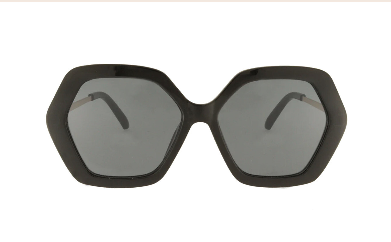 Lunettes de soleil IMAN *Noir*