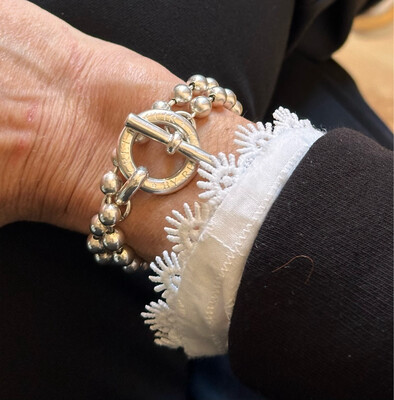 BRACELET DOUBLE PERLES
