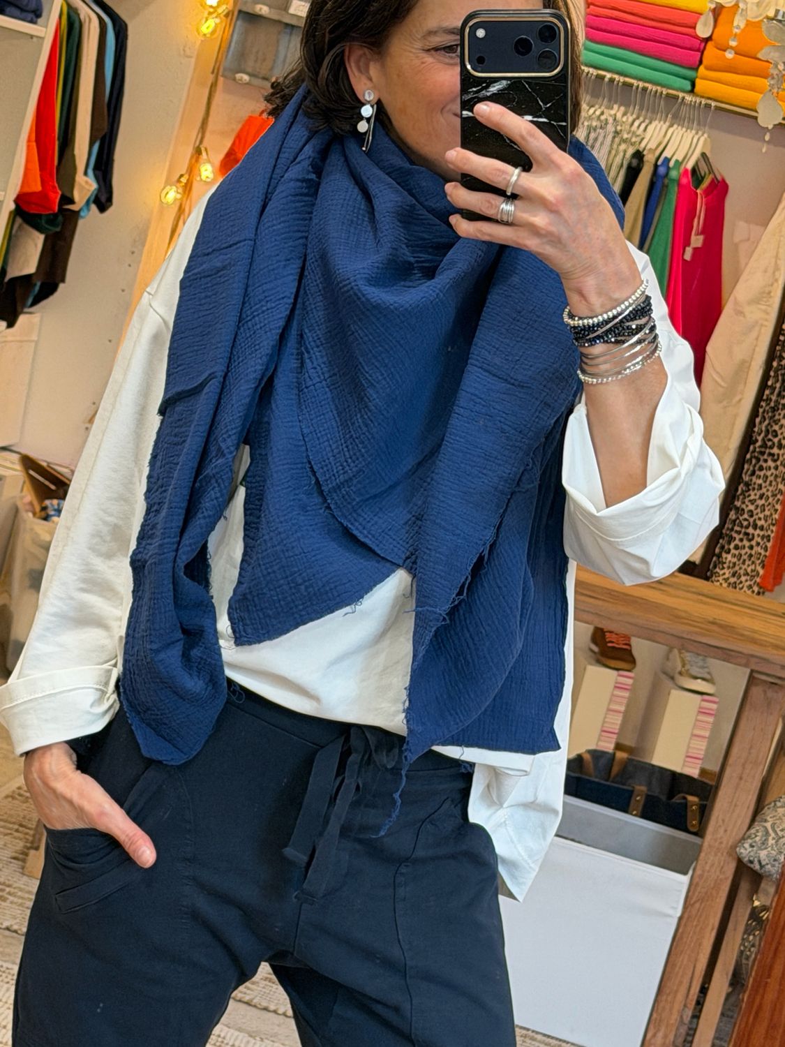 CHÈCHE DOVE *Navy*