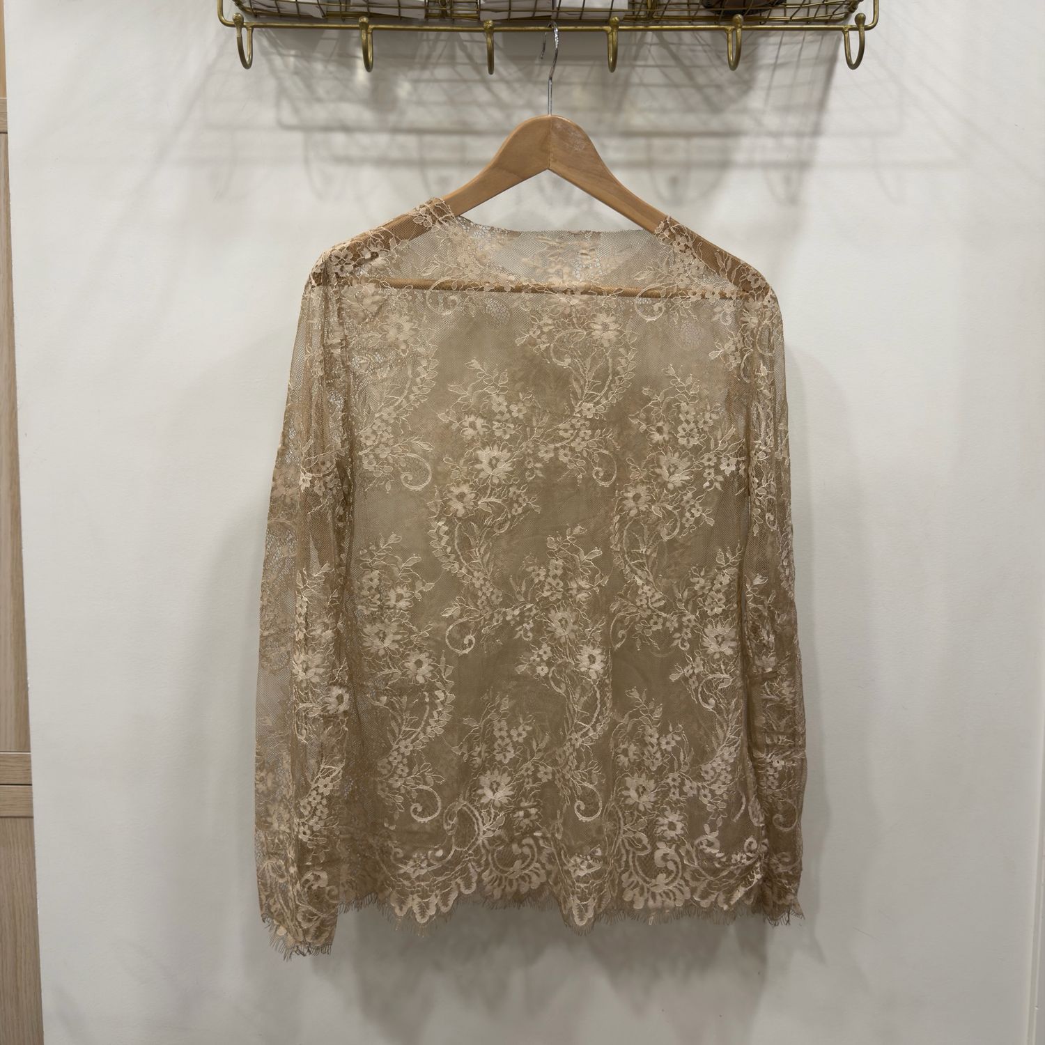 Top Dentelle * Taupe