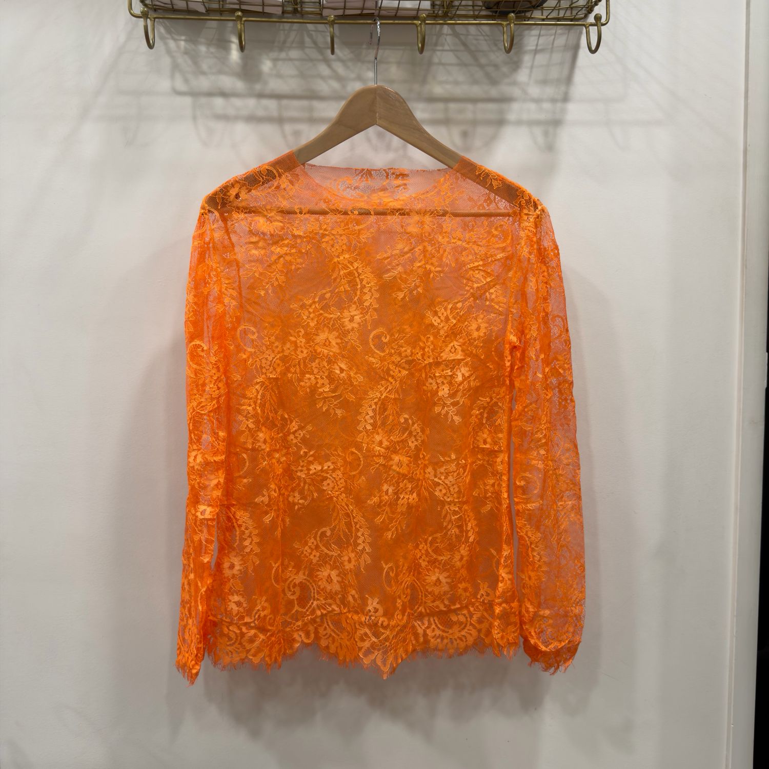 Top Dentelle * Orange