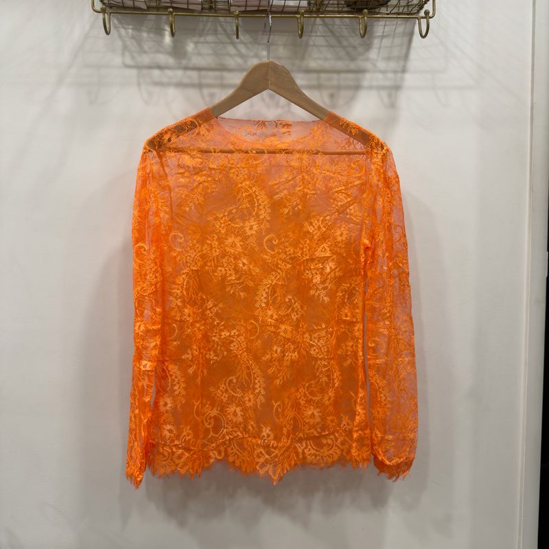 Top Dentelle * Orange