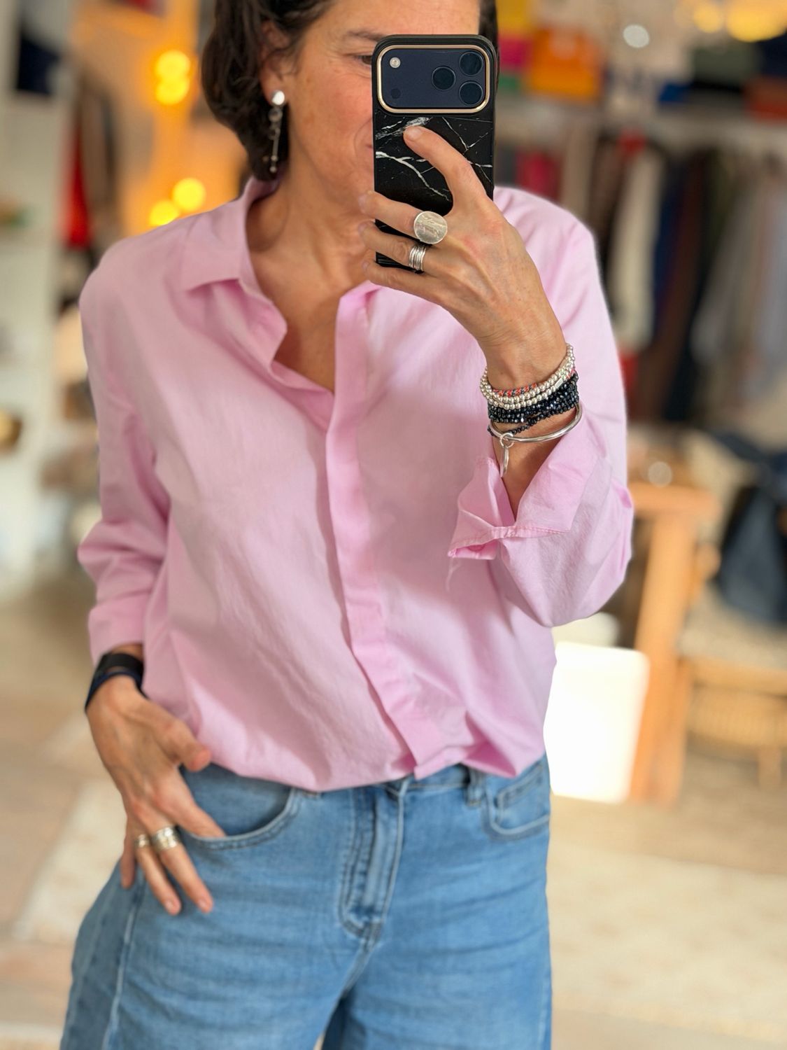 CHEMISE MAX * Rose Clair