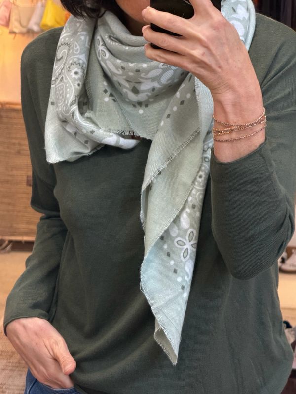 ÉCHARPE JULIA 237 * Light army green