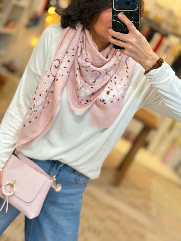 ÉCHARPE JULIA 237 * Baby Pink