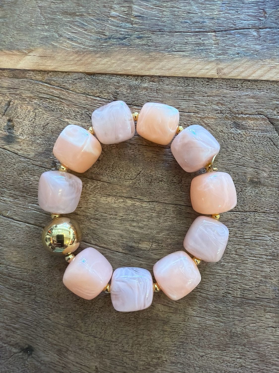 BRACELET JOY * Saumon Mix