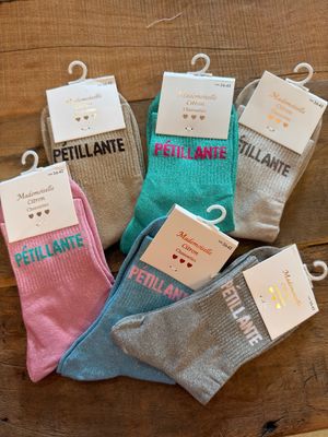 CHAUSSETTE PAILLETTES * Pétillante
