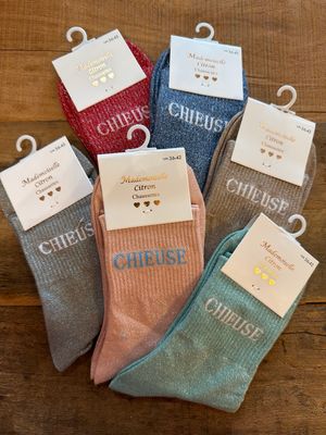 CHAUSSETTE PAILLETTES * Chieuse