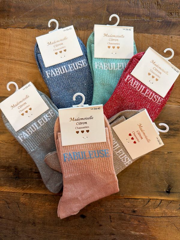 CHAUSSETTE PAILLETTES * Fabuleuse