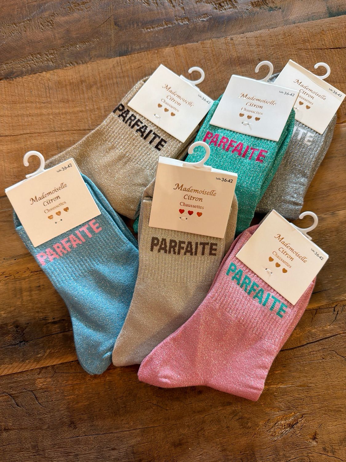 CHAUSSETTE PAILLETTES * Parfaite