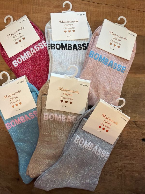 CHAUSSETTE PAILLETTES * Bombasse