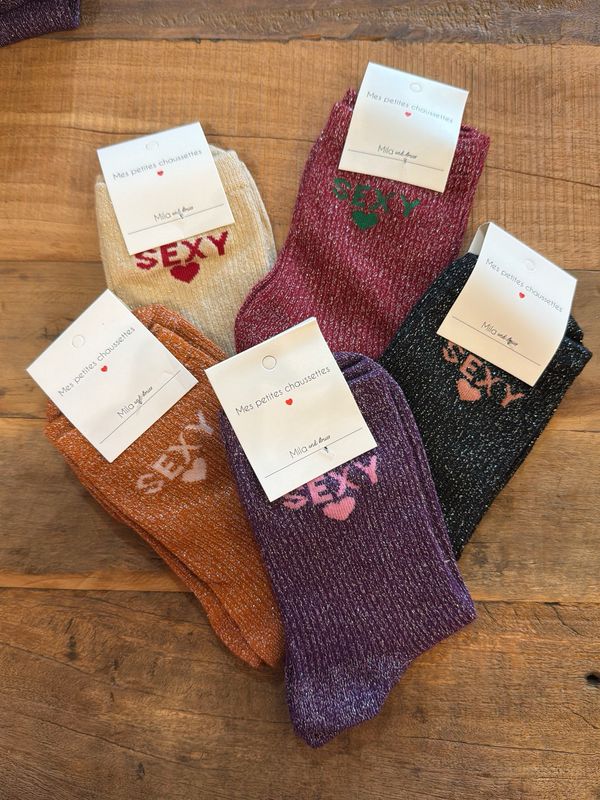 CHAUSSETTE PAILLETTES * Sexy ❤️