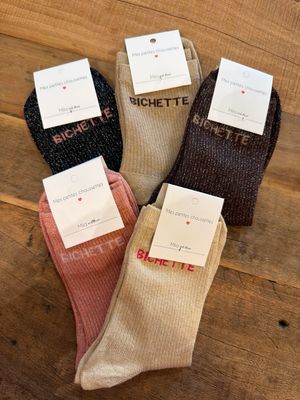 CHAUSSETTE PAILLETTES * Bichette