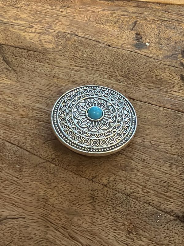 Broche Aimantée Bohème * Argenté