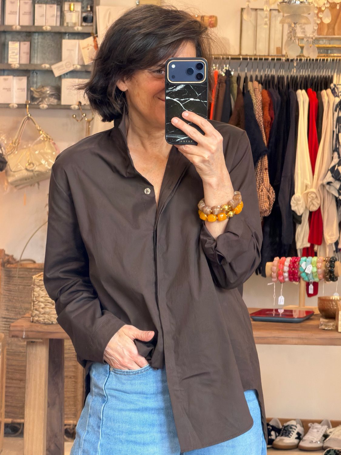 CHEMISE MAX * Dark Choco