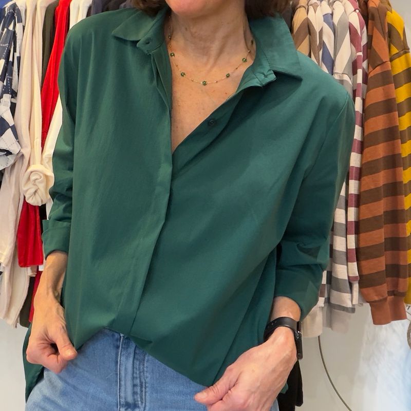 CHEMISE MAX * Vert Sapin