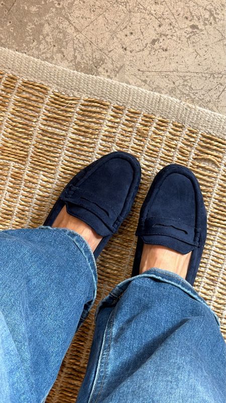 Mocassin ZOÉ * Bleu Marine