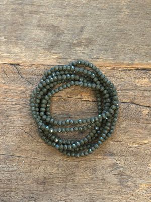 BRACELET COLLIER * Kaki Foncé