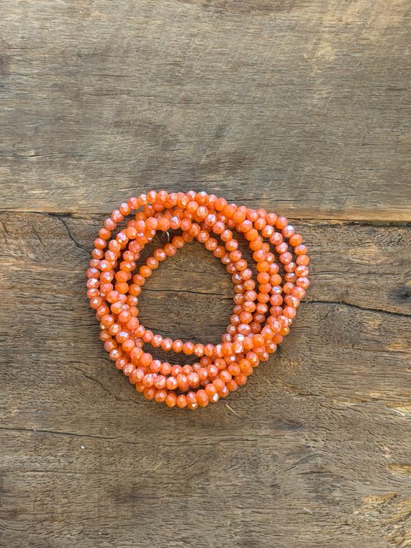 BRACELET COLLIER * Saumon