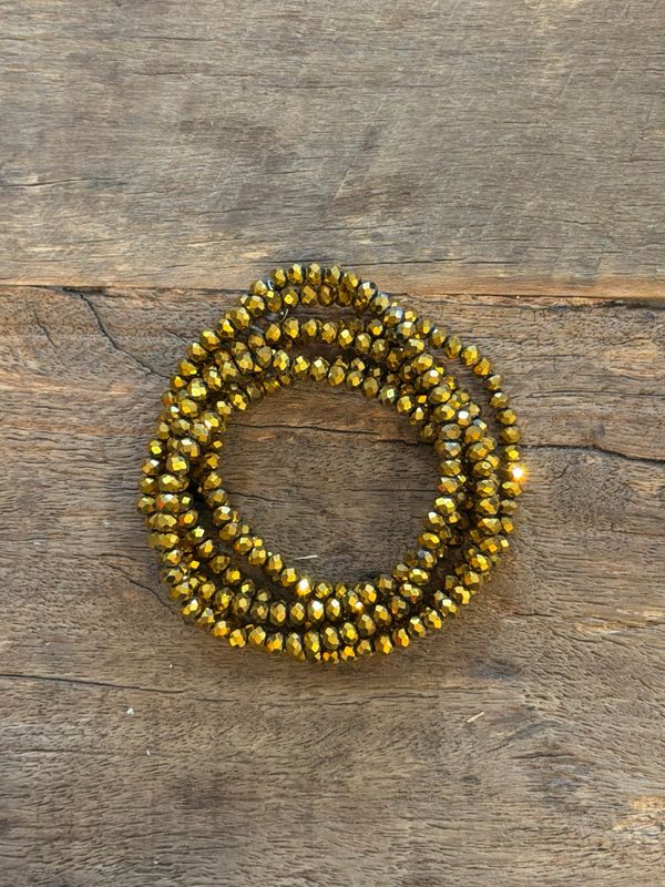 BRACELET COLLIER * Doré Profond