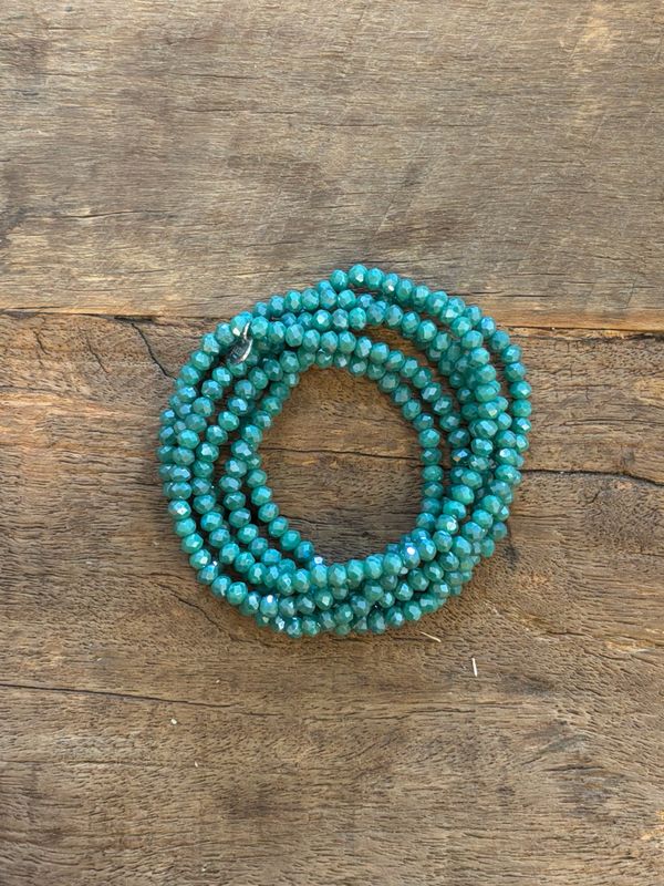 BRACELET COLLIER * Vert Lagon