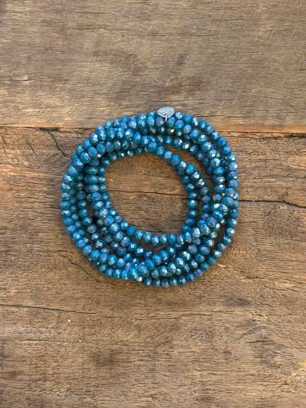 BRACELET COLLIER * Bleu Océan