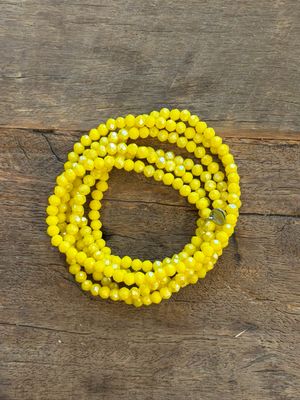 BRACELET COLLIER * Jaune
