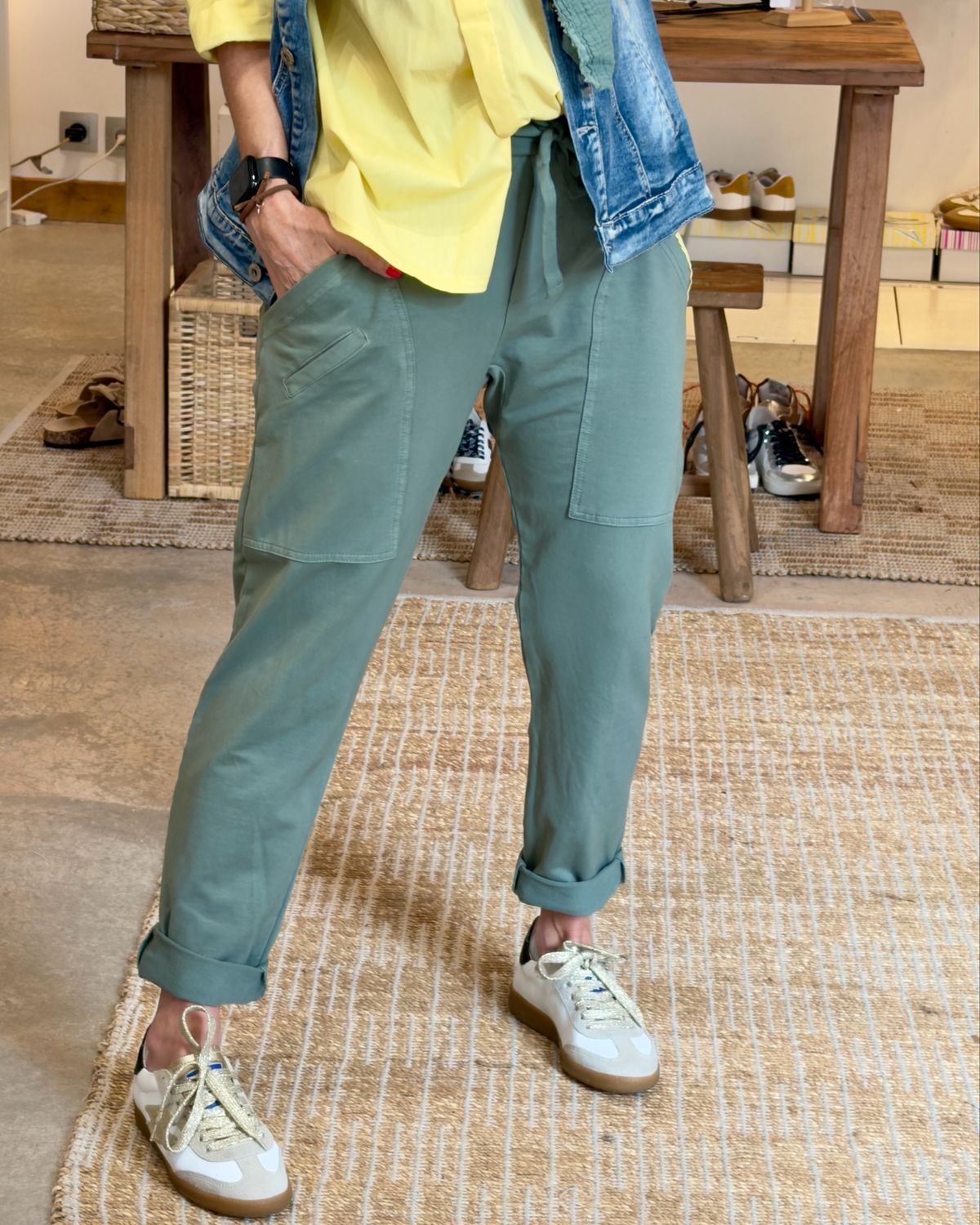 Pantajogg * Kaki clair