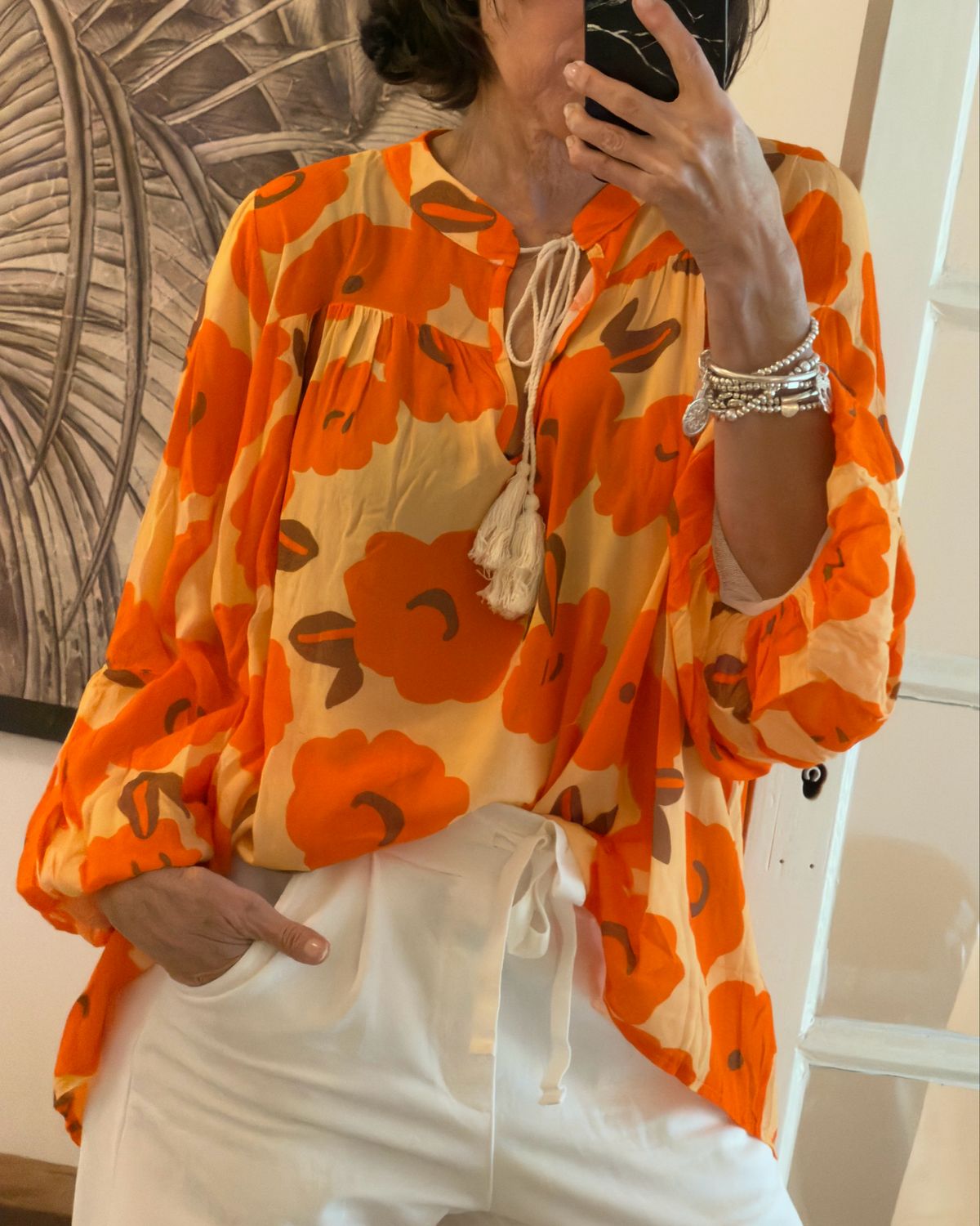 Blouse Mathilde * Orange